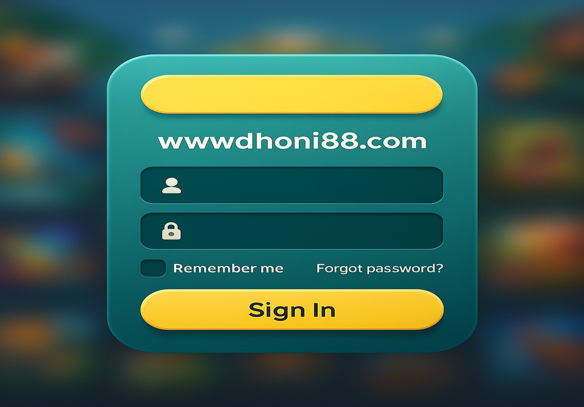 Dhoni88 প্রবেশপৃষ্ঠা